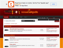 Tablet Screenshot of forum.aslantepe.biz